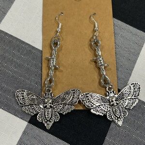 Moth Earrings